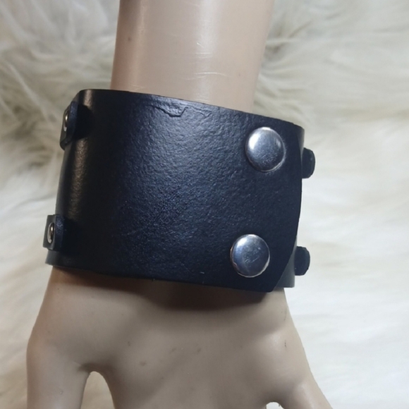 Paparazzi Black Bracelet with Silver Details Urban And Rock Men - Picture 6 of 9